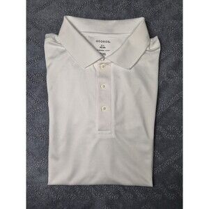 George Men's White Polo Shirt Size 42-44